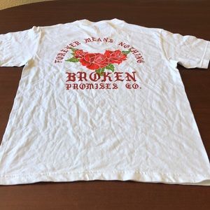 NWOT Broken Promises Shirt